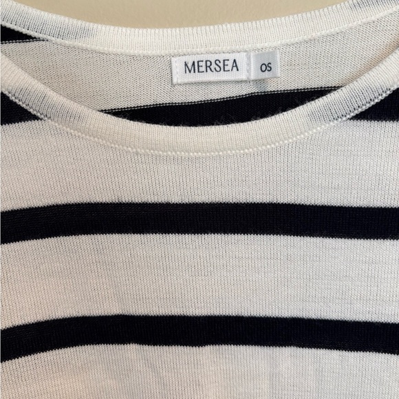 Striped Sweater with Heart Patch - Picture 4 of 9